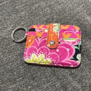 Vera Bradley card case in Ziggy Zenia